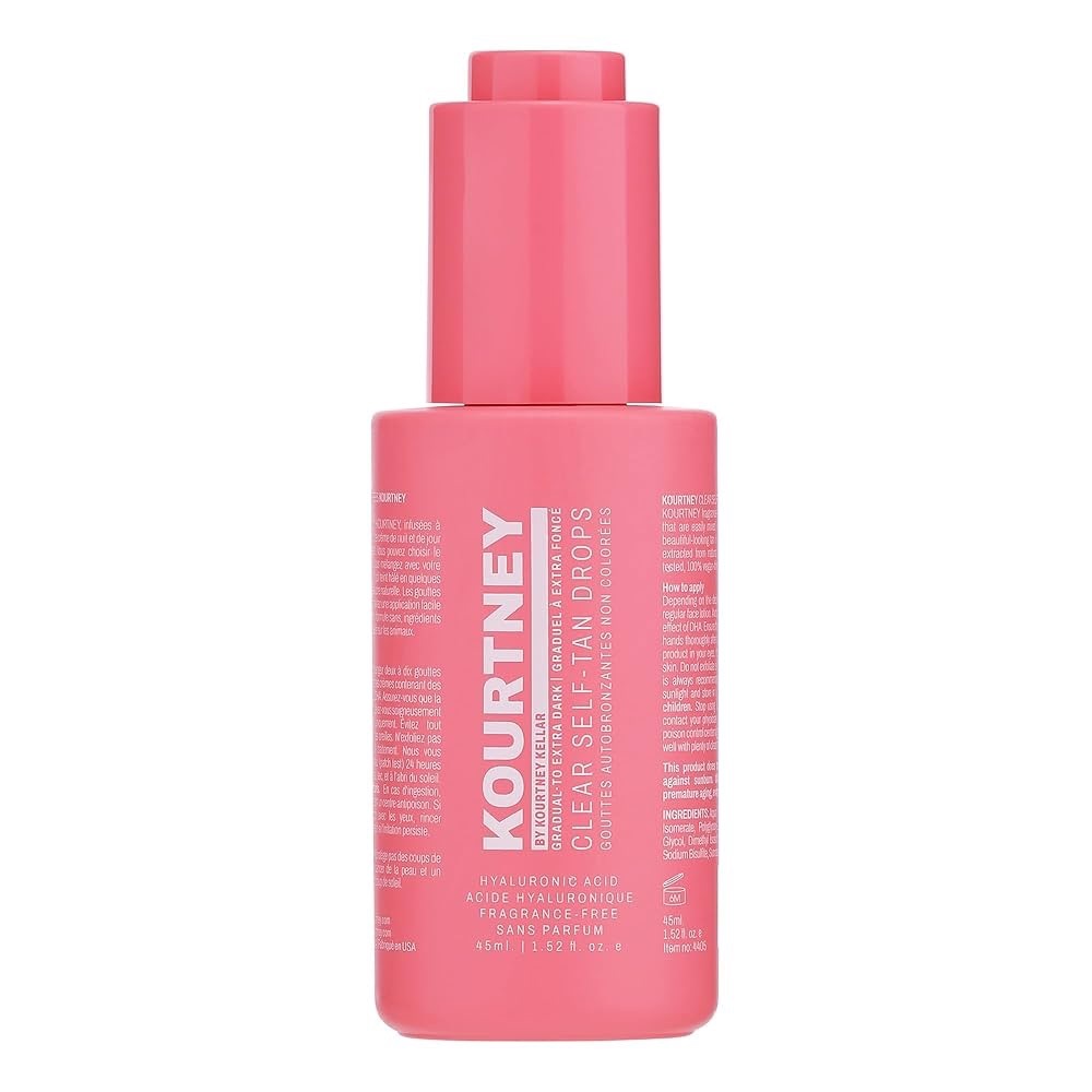 Kourtney Kellar Self-Tan Drops (2-Pack) - Hyaluronic Acid Infused ☀️